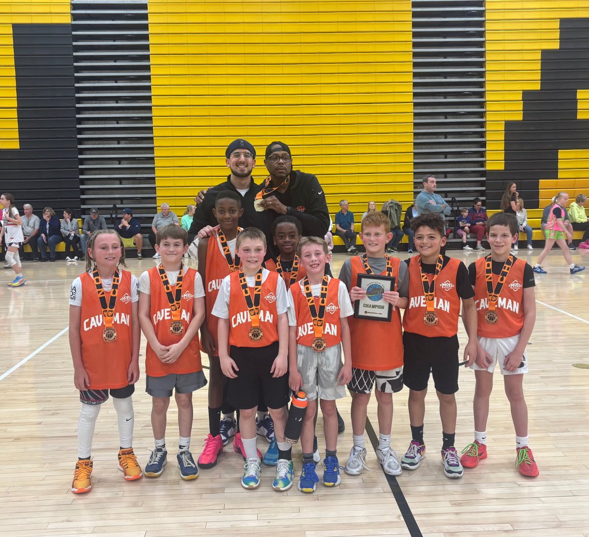 4th grade champs, let's get. It's just the beginning. Wonderful job by our boys getting it done!