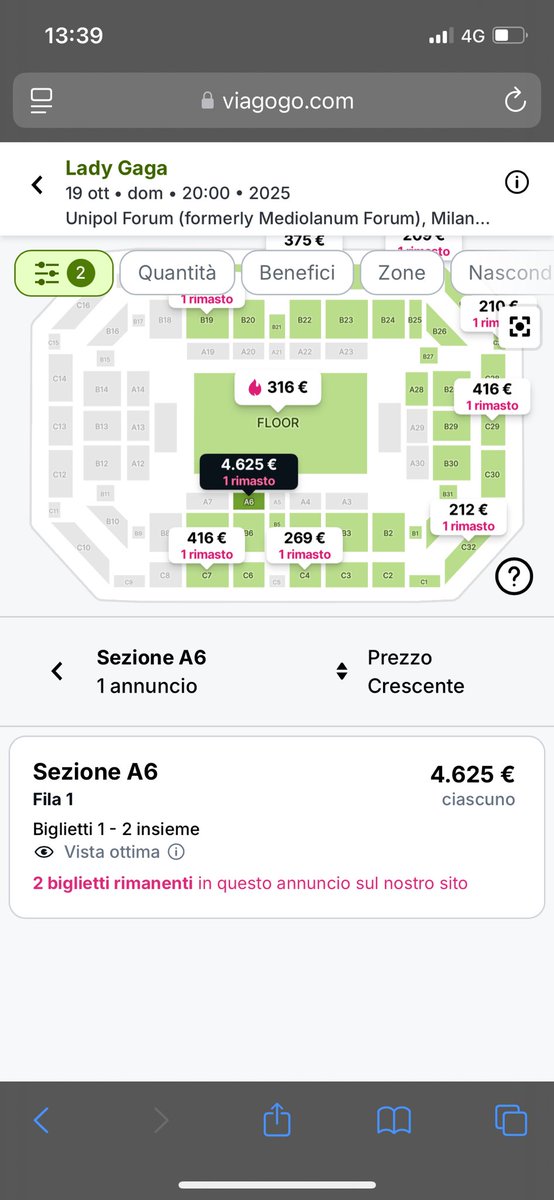KindnessPunk86's tweet photo. @LiveNationIT @Ticketmaster @Altroconsumo 
È uno schifo! https://t.co/mVgJ9Jv318