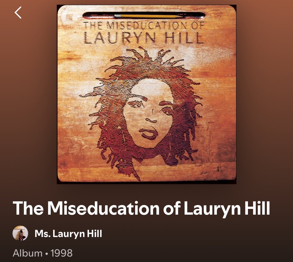 usertmoney's tweet image. #albumaday 100
we close with a big one! this is a staple in the culture, a timeless album. it’s so much going on and in the best way. she tackled a bit of many genres here, with so much finesse and made it harmonious and grand