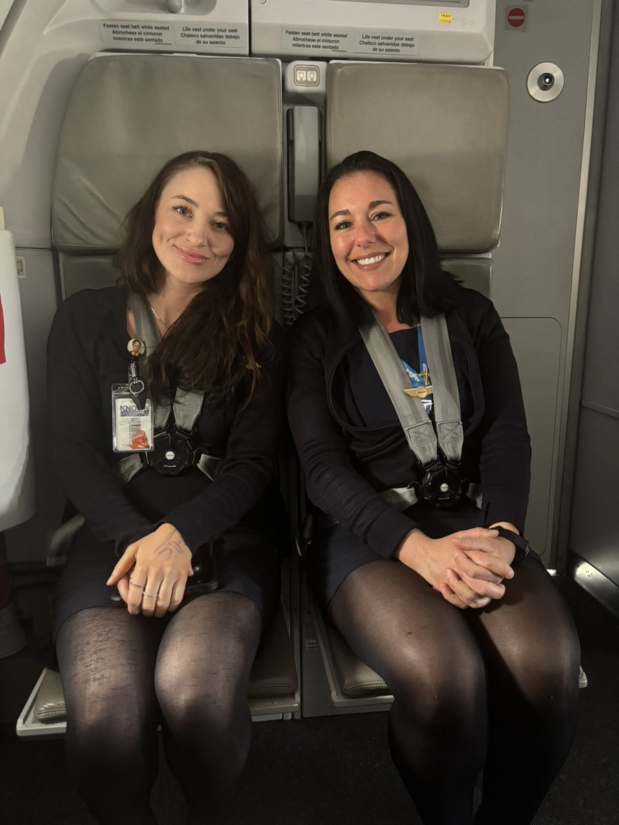 Lori Franke-Hopkins (@lorifhopkins) on Twitter photo A heartfelt shout out to Dalton and Madeline, our amazing flight attendants on <a href="/Allegiant/">Allegiant Air</a> flight #253! Their kindness and insights into their profession are truly appreciated. If you love traveling and meeting new people, consider becoming a flight attendant! ✈️ #thegoodstuff A heartfelt shout out to Dalton and Madeline, our amazing flight attendants on <a href="/Allegiant/">Allegiant Air</a> flight #253! Their kindness and insights into their profession are truly appreciated. If you love traveling and meeting new people, consider becoming a flight attendant! ✈️ #thegoodstuff