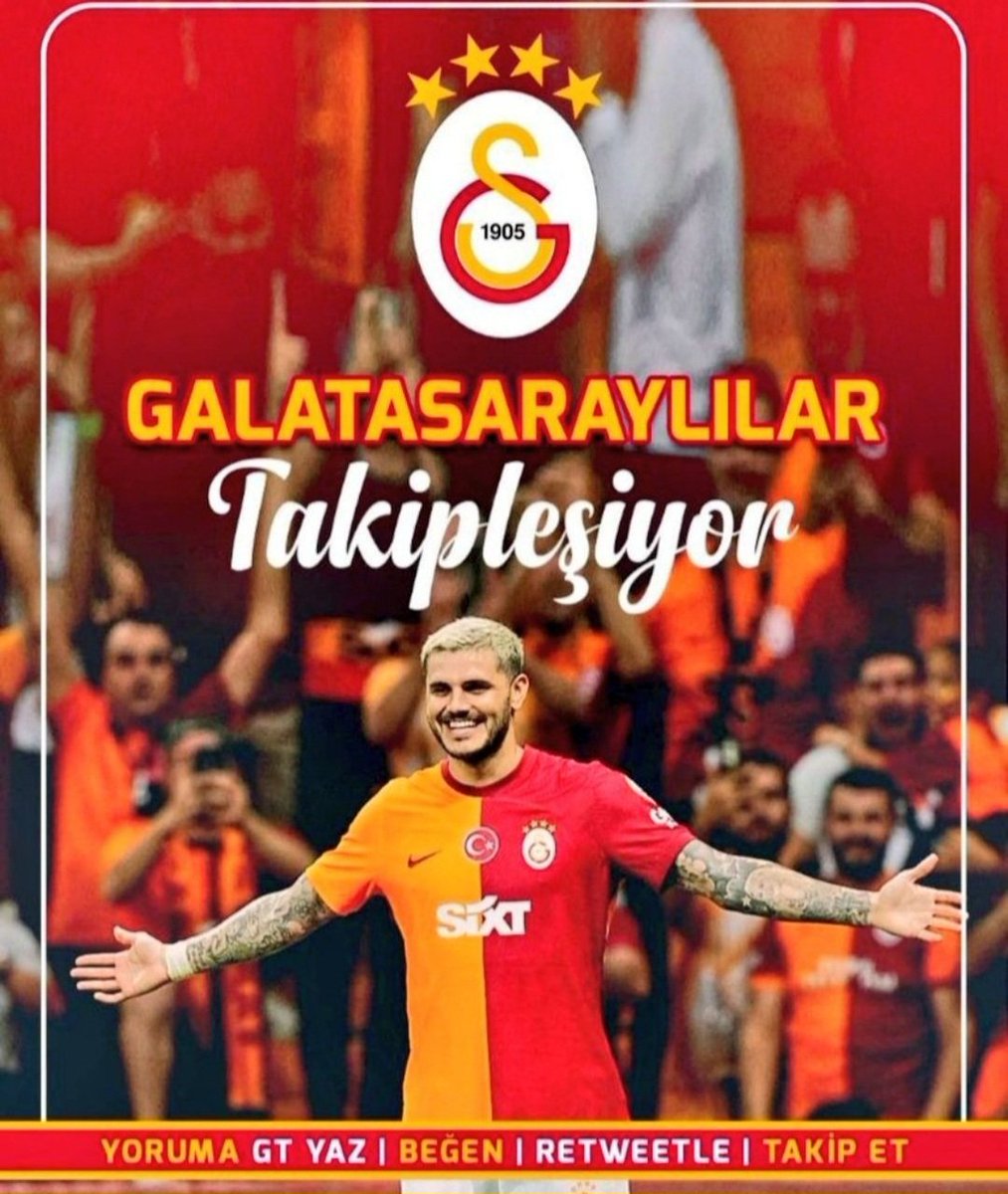 REKOR TAKİPLEŞME BAŞLIYOR

HERKESE ANINDA GT VAR🟨🟥

📍RT YAP 🎯
📍GT YAZ 🎯
📍BEGEN 🎯

YORUM ATAN HERKESİ TAKİP EDEREK BİRLİKTE BÜYÜYELİM! 

🦁🦁

#GSLİLERTAKİPLEŞİYOR
#GALATASARAYlılarTakiplesiyor