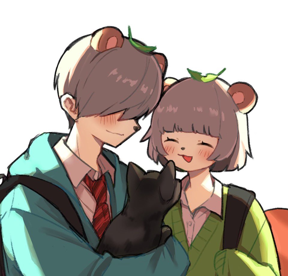 いっぱいぽんぽこさん描けた！喜
 #今月描いた絵を晒そう