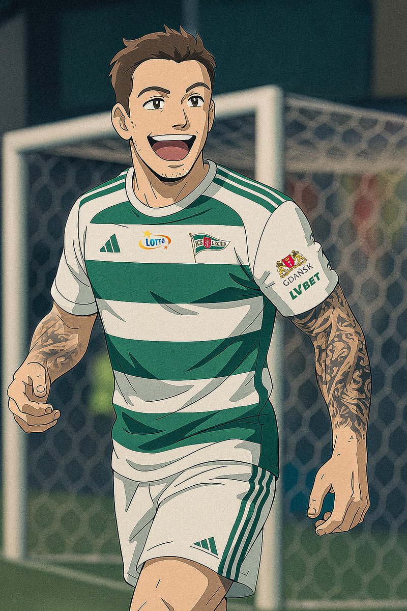 LechiaGdanskSA's tweet photo. Bohater meczu #LGDJAG w nowej odsłonie 🤪
---
Do zobaczenia na #LGDSTA 🎟️ https://t.co/mgnwF8r7Ub https://t.co/A50usL0i9X