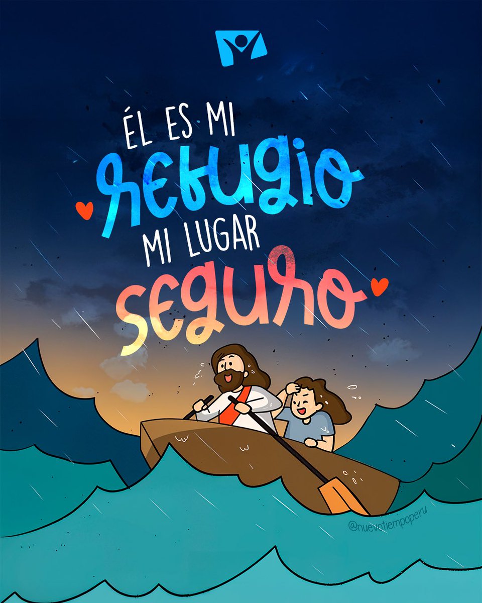 ⛈️ No importa que pensamientos tormentosos estén invadiendo tu mente o que olas de problemas estes atravesando, recuerda que Dios te dice hoy 👇✨

“Yo guardaré en completa paz a aquel cuyo pensamiento en mí persevera; porque en mí ha confiado.” - Isaías 26:3 ❤️‍🩹📖

#nuevotiempo