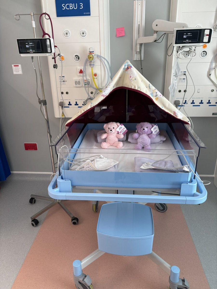 Such a privilege to see first set of babies arriving in NICU today in our beautiful Beach building. The beginning of their tiny lives ..