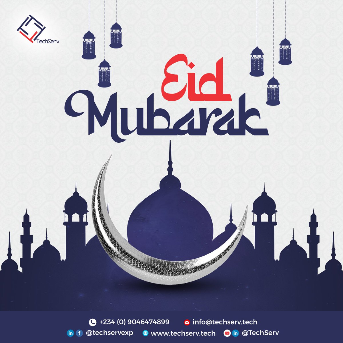 techservexp's tweet image. Eid Mubarak! 🌙✨ May this Eid bring innovation, success, and endless possibilities to you and your loved ones. Here&apos;s to a future powered by technology and togetherness! 

#EidMubarak #TechForGood #ComfortAndSafetyForAll #EidJoy #EidMubarak #Eid2025 #Ramadan