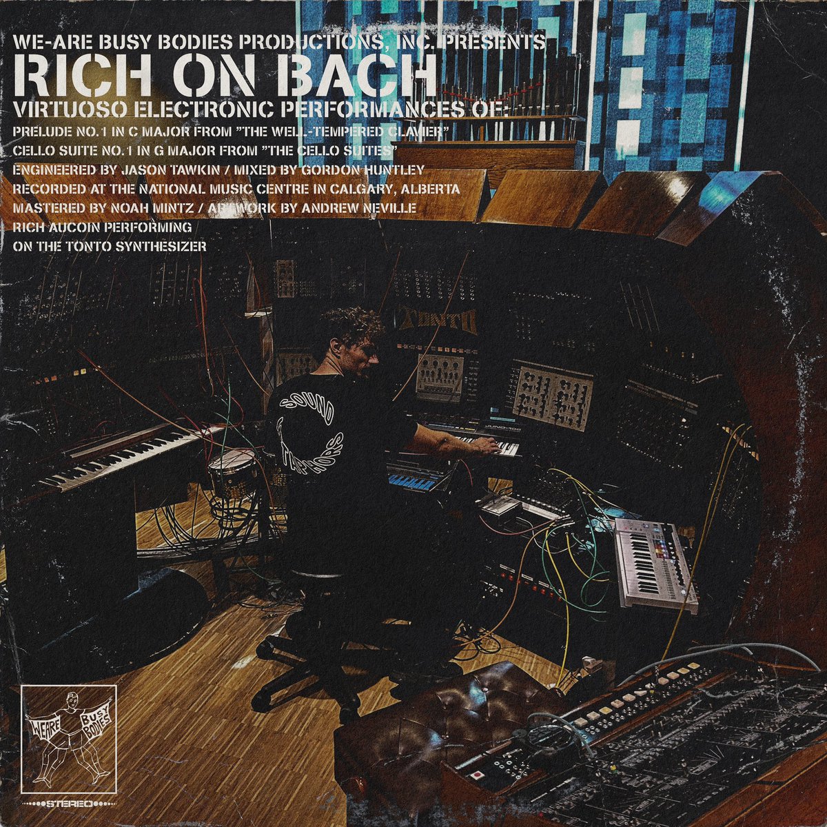 happy 340th bday #bach! made this EP of a couple favourite Bach pieces the last time i was out at the National Music Centre on TONTO. streaming everywhere now.