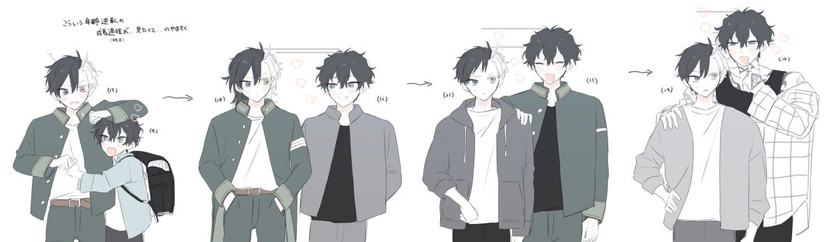 最近の個人的アチコンテンツの年齢逆転年の差⛰️🌸