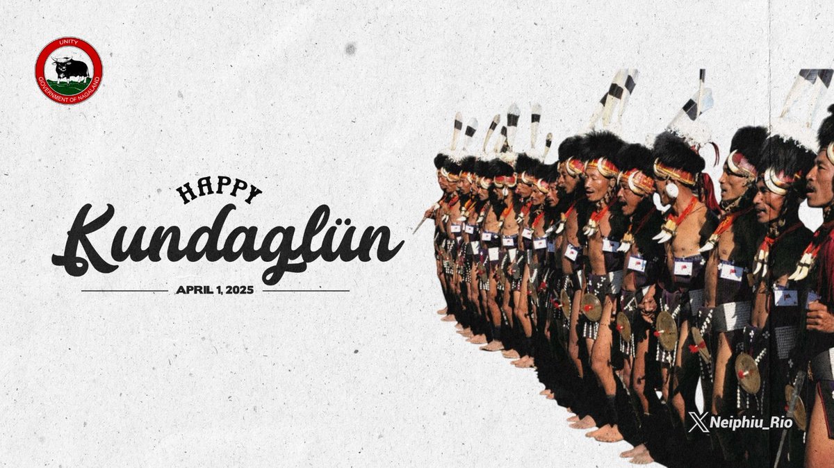 Wishing the Chang community a happy Kundaglün. May this special occasion, marking the preparation for a new sowing season, bring a bountiful harvest, renewed strength, prosperity, and the year ahead be filled with good health and abundant blessings. #Nagaland #LandOfFestivals