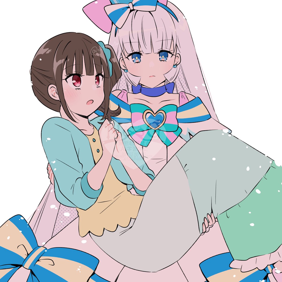 「#上手いとか下手とかそういうのは関係なく自分が気に入っている絵 ユキまゆも入れる」|葵しずなのイラスト