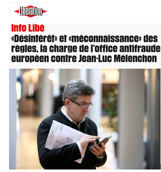 CWeillRaynal's tweet photo. JL Mélenchon est suspecté d'avoir utilisé ses assistants parlementaires européens de manière frauduleuse... tout comme Marine Le Pen. Mais son dossier semble oublié au fond d'un tiroir et ne pas passionner les magistrats français. Justice politique ? 2 poids 2 mesures ? https://t.co/8OYo5J9dZn
