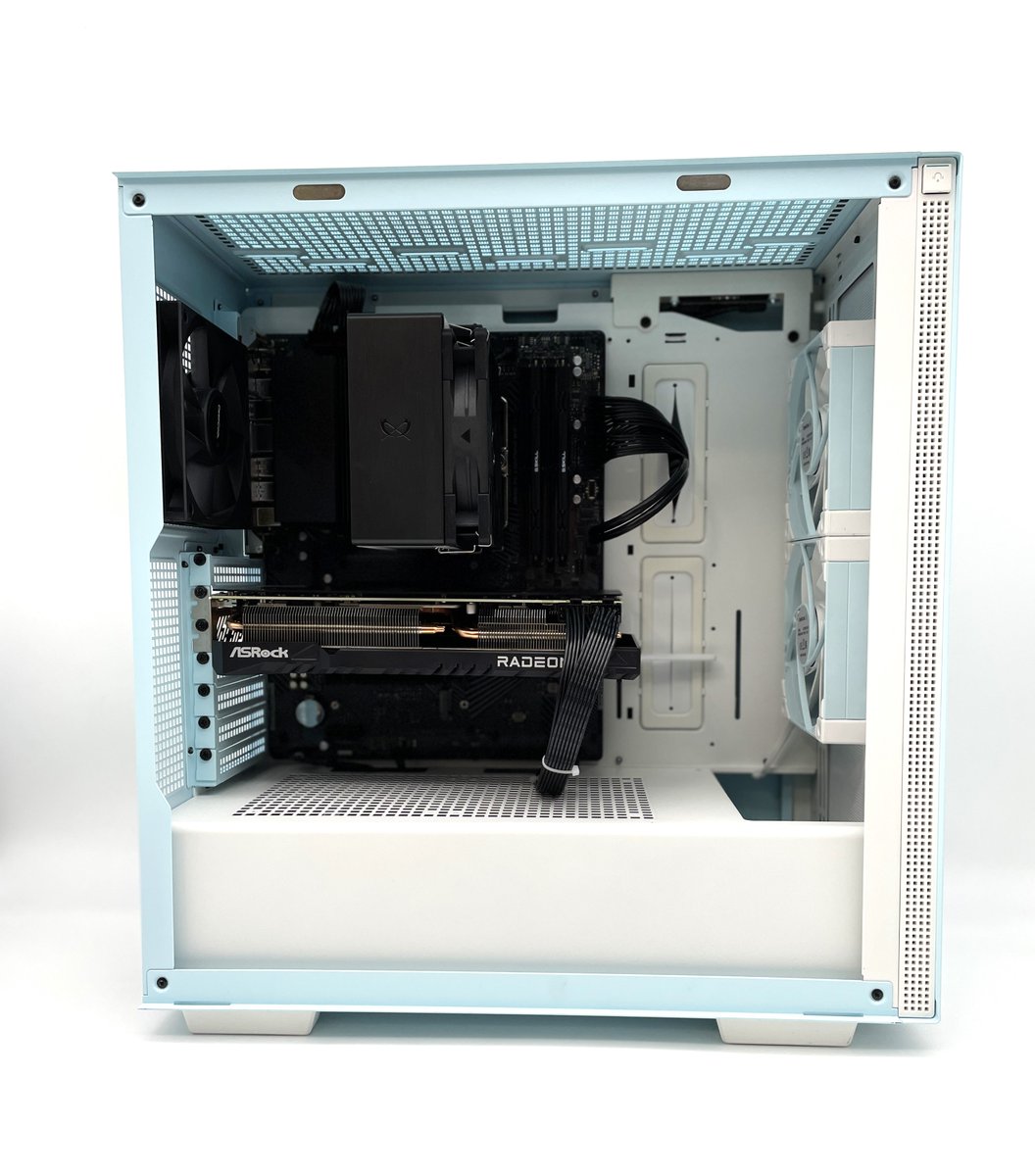 お客様ご依頼の #組立代行 を紹介🙌】 #AMD Ryzen 5 7600X #ASRock