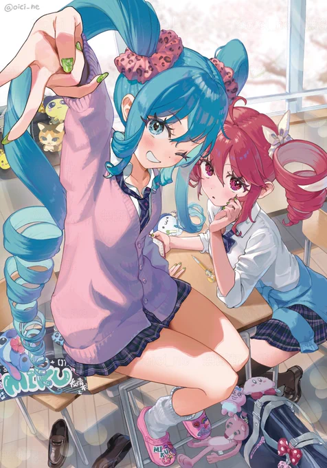 高校でびぅ#初音ミク #重音テト 
