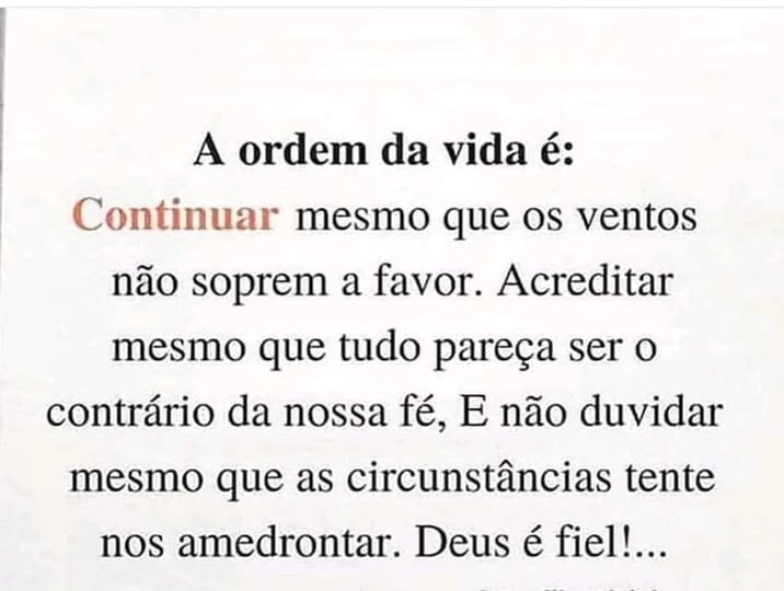 asemananews's tweet image. #Quando você sentir vontade de #Desistir , leia a Bíblia: -"Por isso, #NÃO abram mão da confiança que vocês têm; ela será ricamente recompensada". (Hebreus 10:35)

#jornalasemananews #ColoqueDeusaFrenteDeTudo #dacerto #eucreioemDeus #EUVOUORAR #euvouvencer