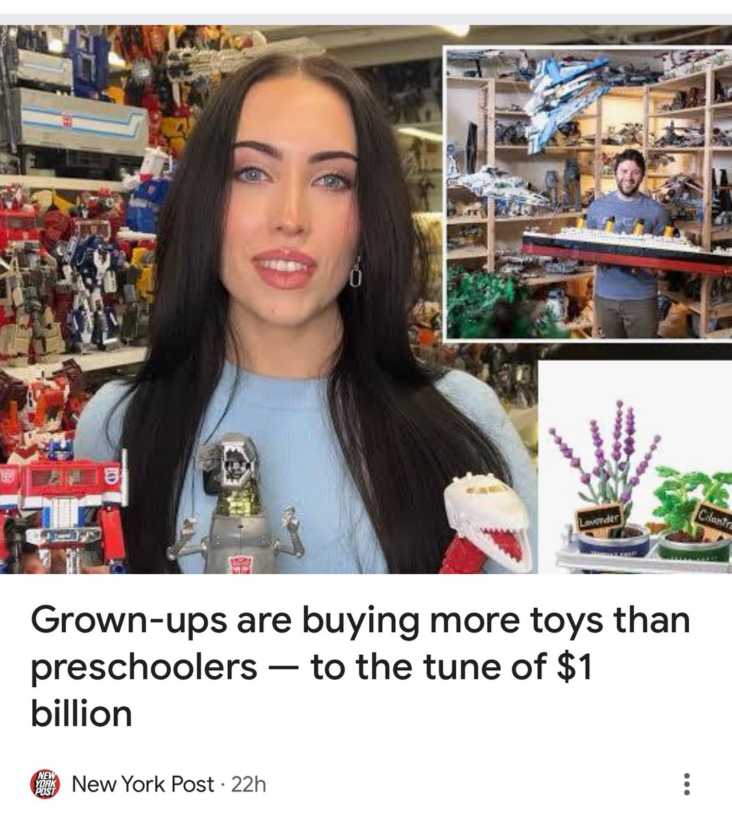 Jeff (@spywrite) on Twitter photo Shameful.
This economy is messed up when our nation’s preschoolers don’t have enough money in their pockets to get to the store and purchase toys.
The grandmas and grandpas of this nation must be held accountable! Shameful.
This economy is messed up when our nation’s preschoolers don’t have enough money in their pockets to get to the store and purchase toys.
The grandmas and grandpas of this nation must be held accountable!