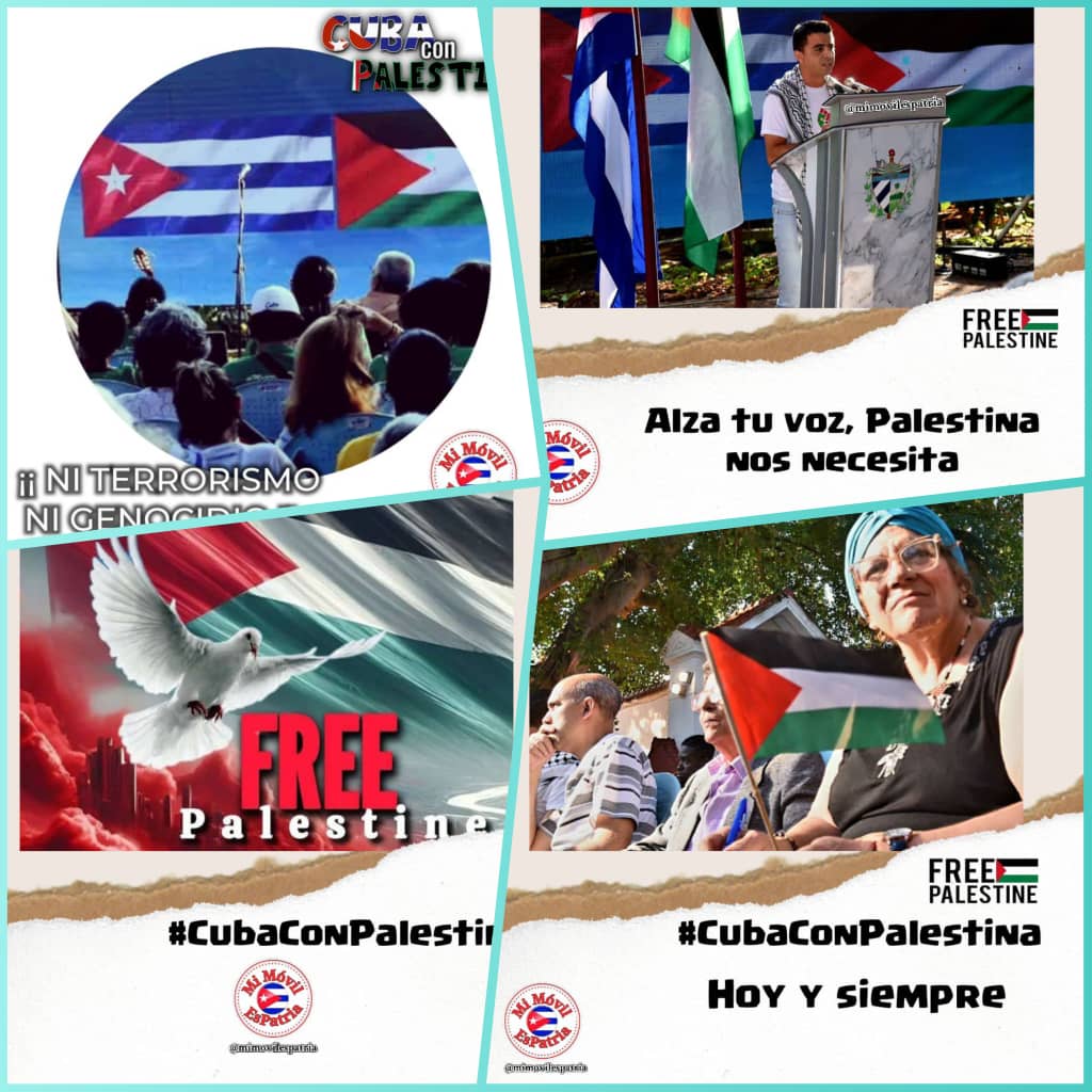 Palestina libre, es el clamor de todas las naciones unidas por una justa causa. <a href="/CubaMined/">MINED</a> <a href="/CurbeloNiurka/">Niurka María Curbelo Herrera</a> <a href="/EvelioHerreraP1/">Evelio Herrera Padron</a>