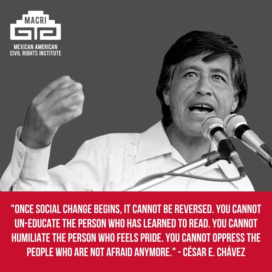 Mexican American Civil Rights Institute (MACRI) tweet media