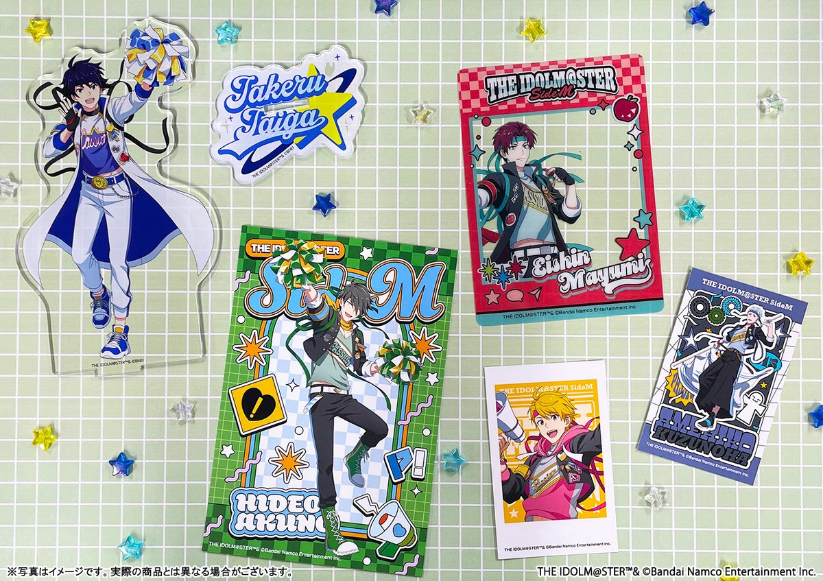 アイドルマスター SideM』×HMV POP UP SHOP 🌟商品情報🌟 新規描き