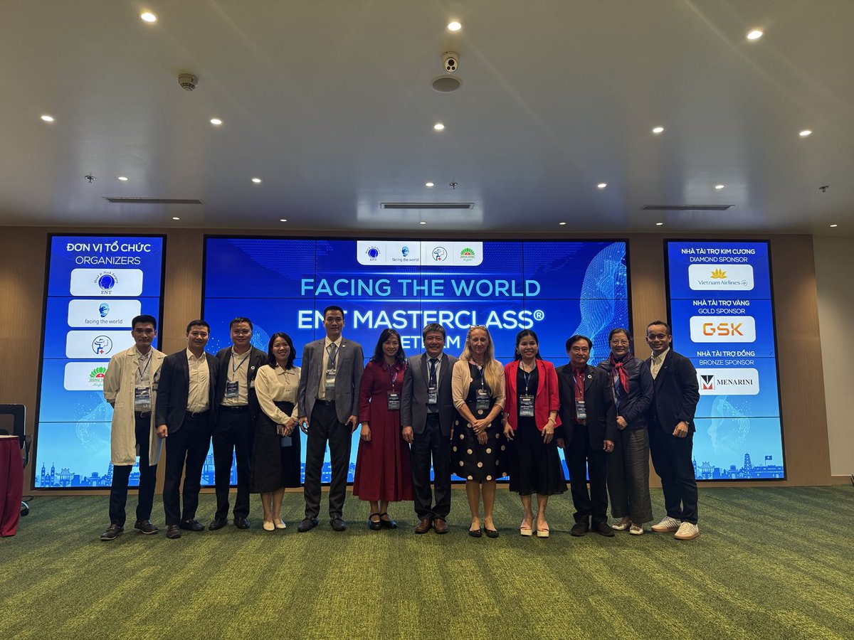 Professor Claire Hopkins (@snotsurgeon) on Twitter photo Enjoying <a href="/entmasterclass/">ENT Masterclass</a> in Vietnam with a great afternoon of Rhinology sessions - more to come tomorrow Enjoying <a href="/entmasterclass/">ENT Masterclass</a> in Vietnam with a great afternoon of Rhinology sessions - more to come tomorrow