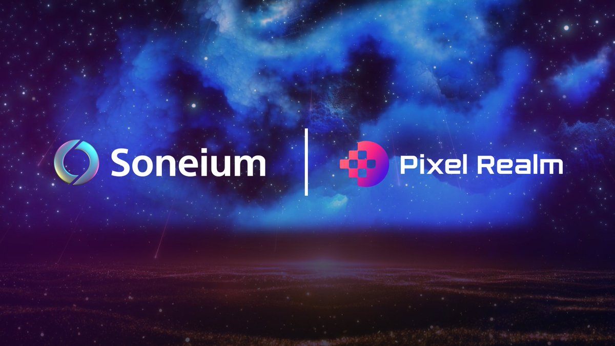 PixelRealmlabs's tweet image. 🚀 Pixel Realm joins forces with @soneium, unlocking new horizons for incubated games and our NFT marketplace! 🚀

🔥 Our incubated games will become a part of the Soneium ecosystem, working closely with the Soneium team.

🎮 The Pixel Realm NFT marketplace is deploying to…