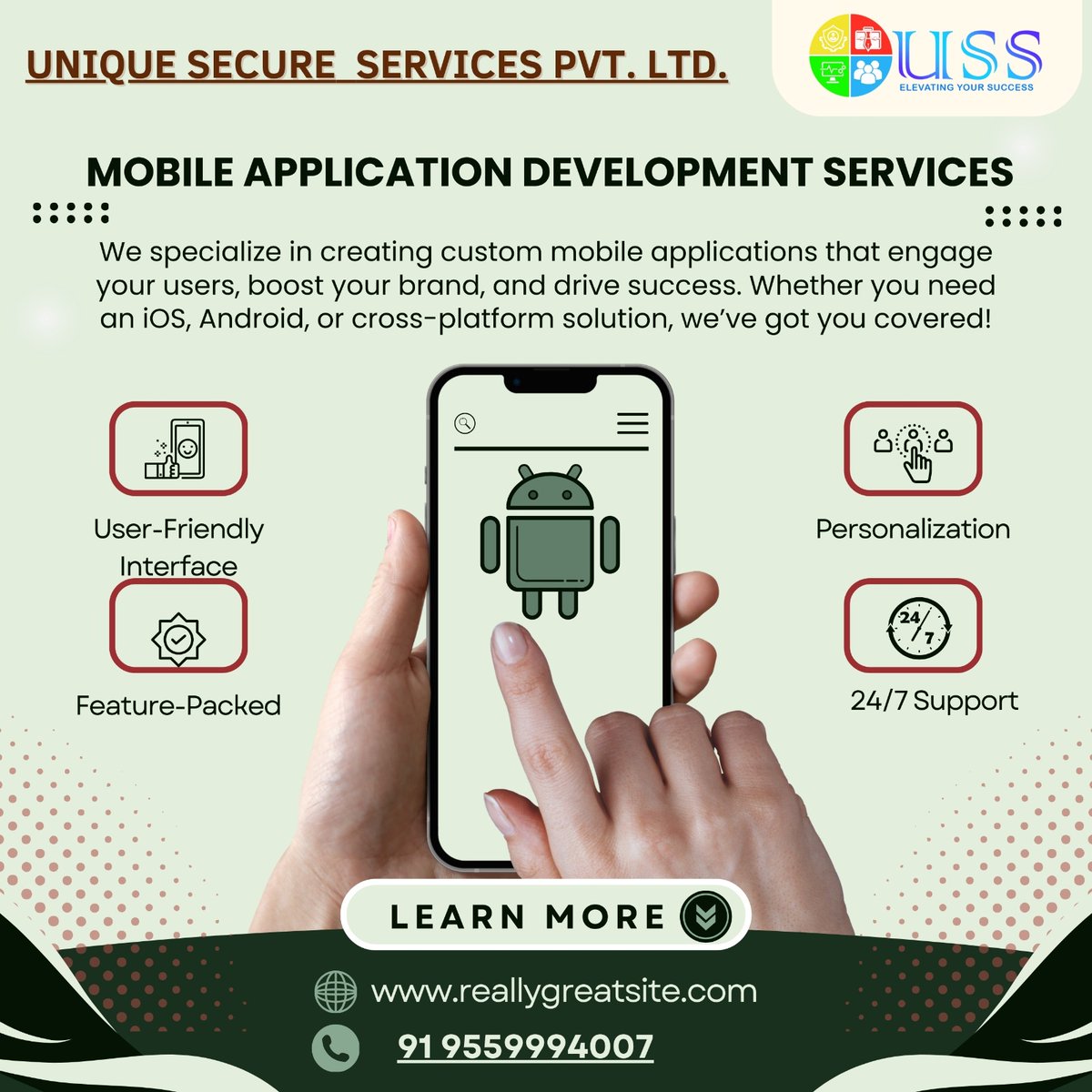 2usspl's tweet image. Custom Mobile App Development Services!

Engage users, boost brand loyalty &amp;amp; drive business success!
Custom iOS, Android &amp;amp; cross-platform solutions. 

unique-india.in
+91 9559994007
. 
#Usspl #MobileAppDevelopment #CustomMobileApps #iOS #Android  #MobileSolutions