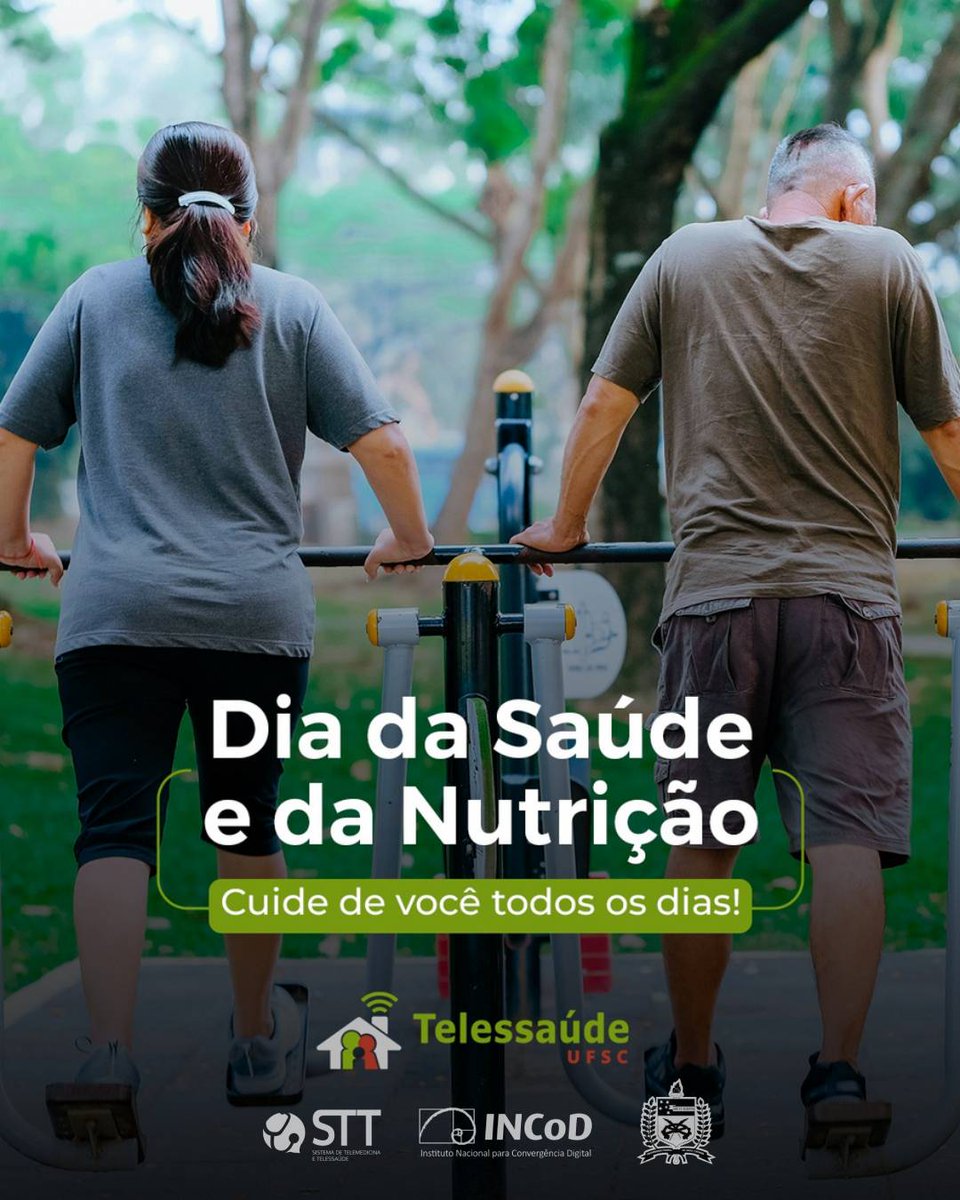 Dia Mundial da Saúde
No 7 de Abril celebramos o bem-estar como um direito fundamental de todos e um compromisso diário. Saúde não se resume à ausência de doenças, mas sim ao equilíbrio entre corpo e mente.

#STT #Telemedicina #TelessaúdeUFSC #Telessaúde #UFSC #SUS #SaúdeDigital