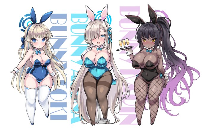 春の新作グッズ、ブルアカBIGアクリルスタンドのメロンブックス専売委託が予約開始されました!まずはC&Cバニー【アスナ】【カリン】【トキ】ブルーアーカイブ 