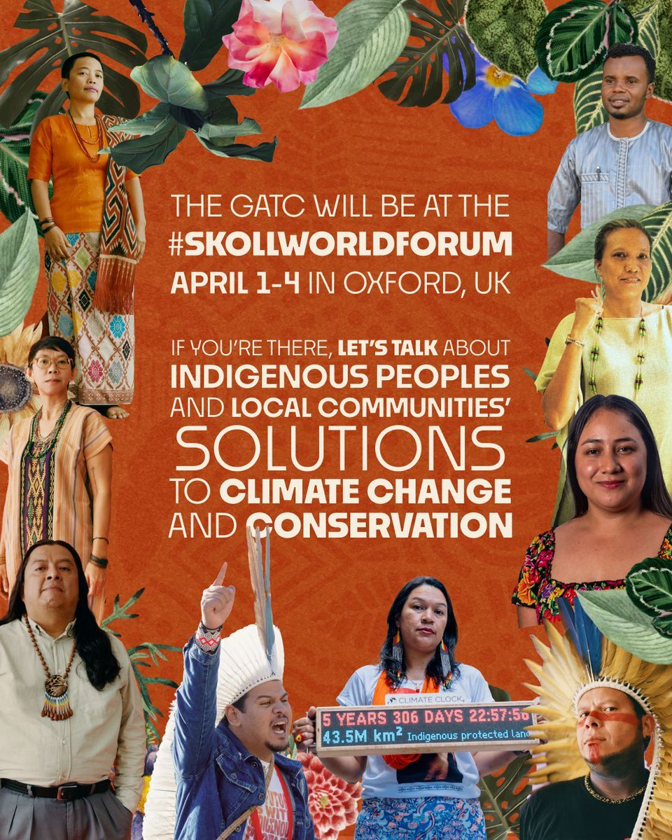Global Alliance of Territorial Communities (@globalalliancet) on Twitter photo We're going to be at the #SkollWorldForum from April 1-4 in Oxford, UK - will we see you there? If you’re attending, please reach out here or send us an email at communications@globalalliance.me - let’s talk about Indigenous Peoples and Local Communities' solutions to climate We're going to be at the #SkollWorldForum from April 1-4 in Oxford, UK - will we see you there? If you’re attending, please reach out here or send us an email at communications@globalalliance.me - let’s talk about Indigenous Peoples and Local Communities' solutions to climate