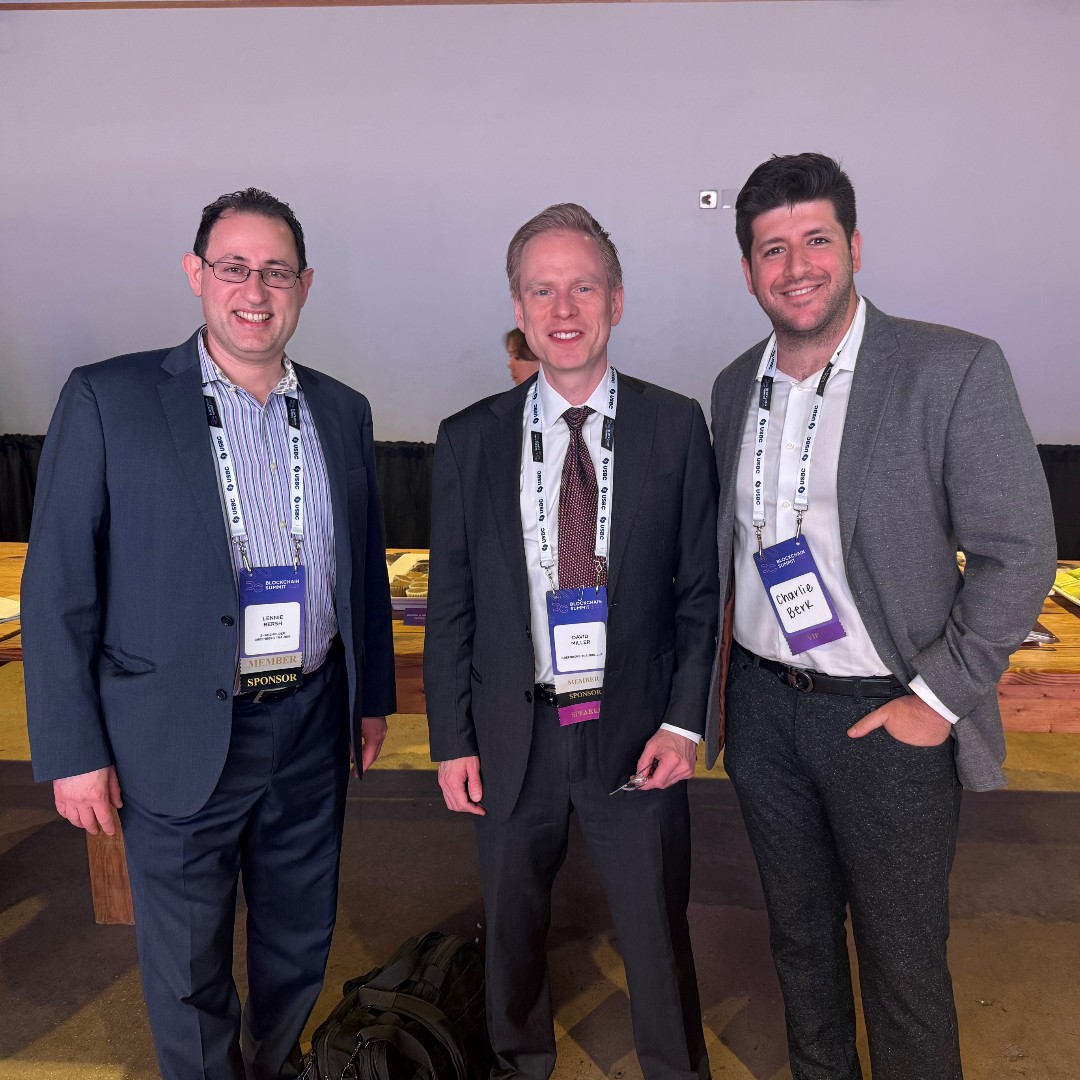 Greenberg Traurig proudly sponsored the DC #Blockchain Summit 2025, which took place March 26 at the Capital Turnaround in Washington, DC. The event united leaders from the blockchain and digital asset sectors. 
 
Pictured: Lennie Bersh, David Miller and Charles Berk. 

#GTNews