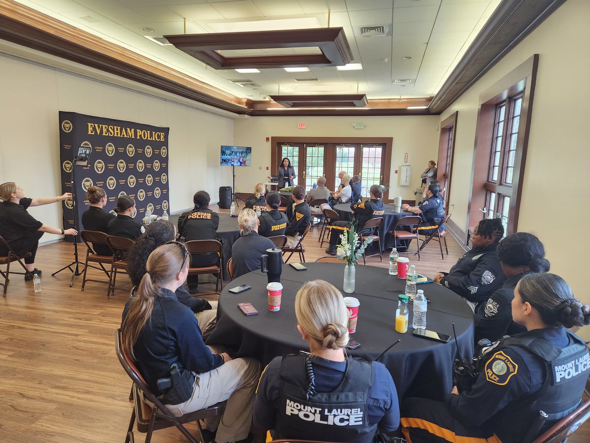 30x30: Advancing Women in Policing (@30x30initiative) on Twitter photo Honored to speak at <a href="/EveshamPD/">Evesham Police</a> —NJ’s first agency to sign the #30x30Pledge—for Women’s History Month. Grateful to Councilmember Heather Cooper for the invite & to Chief Reinholt for the warm welcome. Inspiring morning with women in policing across NJ. #WomensHistoryMonth #30x30 Honored to speak at <a href="/EveshamPD/">Evesham Police</a> —NJ’s first agency to sign the #30x30Pledge—for Women’s History Month. Grateful to Councilmember Heather Cooper for the invite & to Chief Reinholt for the warm welcome. Inspiring morning with women in policing across NJ. #WomensHistoryMonth #30x30