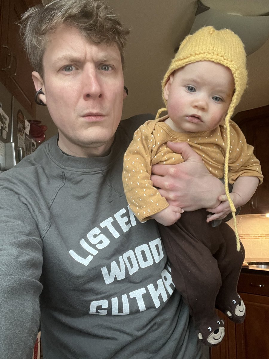 spsullivan's tweet image. A quick note: Today is my last day of work for a few months. In October, we welcomed my daughter, Ginny, and in the months since she has only grown larger and more powerful so I gotta step in until we can get a handle on this situation. See you in the summer!