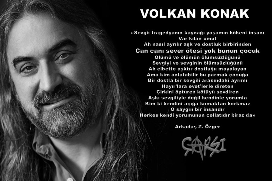 #volkankonak Zamansız veda ettin güzel insan...