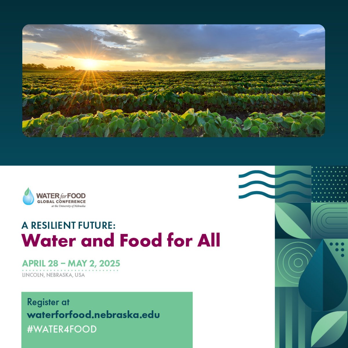 Daugherty Water for Food Global Institute tweet media