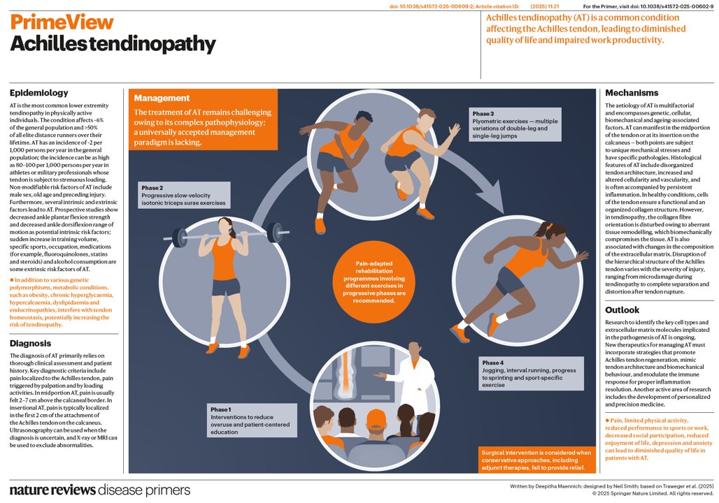 Just published free as an infographic in <a href="/Nature/">nature</a> extracted from "Achilles #tendinopathy "

nature.com/articles/s4157…