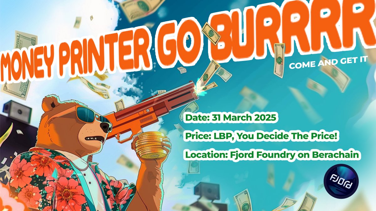 🚨 LBP GO BURRRRR 🚨

We are LIVE on <a href="/FjordFoundry/">Fjord Foundry</a>, curated by our frens at <a href="/honeypotfinance/">Honeypot Finance</a>!

LBP will be up for 48 hours 🔥

No min/max, no VCs, no vesting

This <a href="/berachain/">Berachain Foundation 🐻⛓</a> money printer is all owned by YOU, the community Beras 💸🖨️

Official link and details below 👇