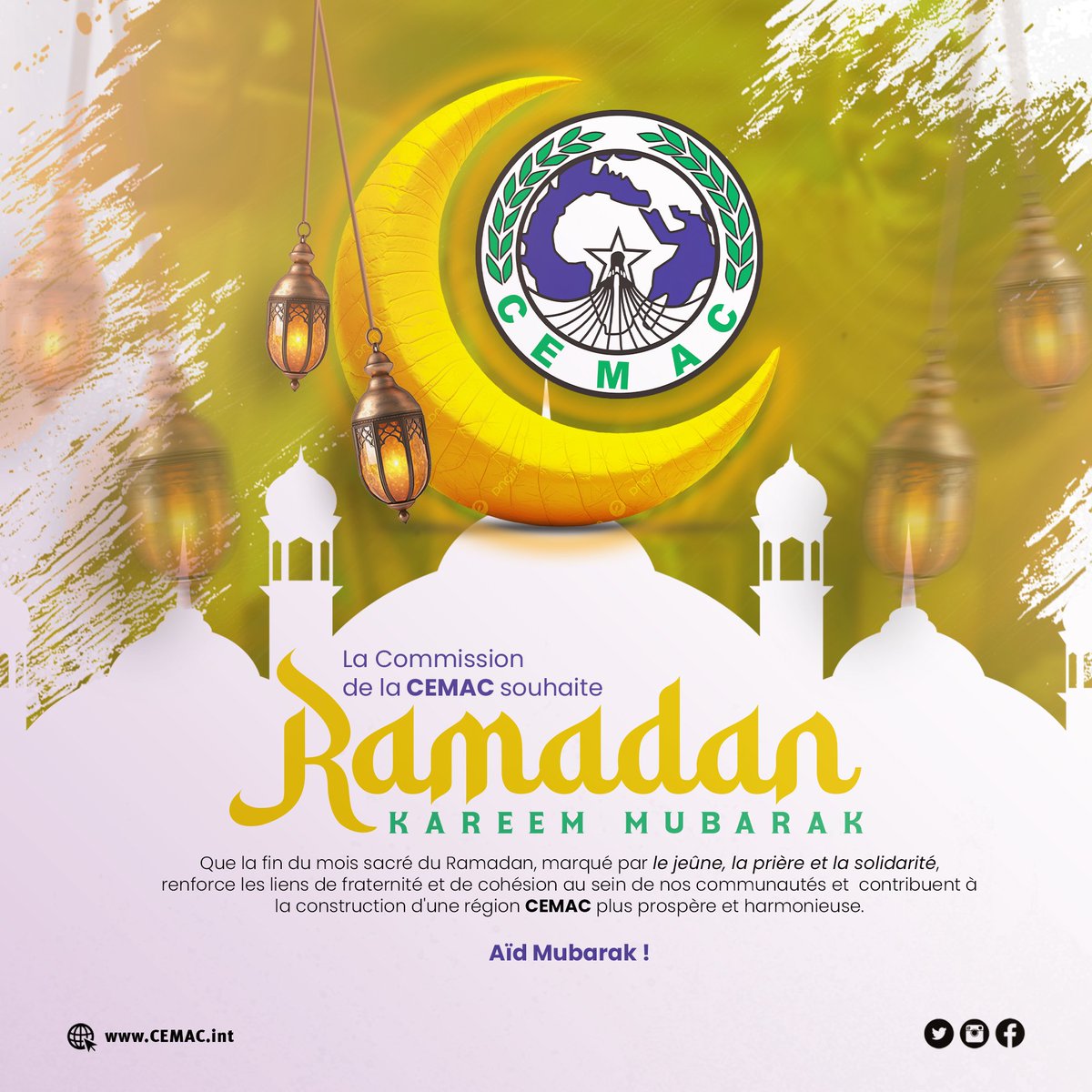 Bonne fête de Ramadan à toute la communauté musulmane !