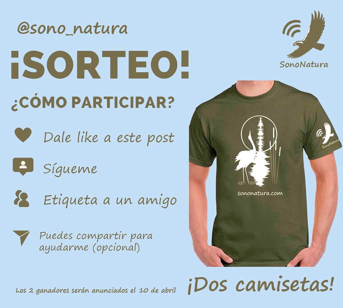 sononatura's tweet image. ¡SORTEO de 2 camisetas! ¿Quieres una camiseta como ésta? Entra en mi Instagram @sono_natura, lee las bases y participa.