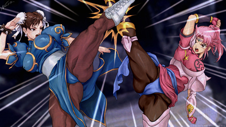 久しぶりになってしまいました。
pixivリクエストの「スト2」春麗と「ダイの大冒険」マァムです。ありがとうございました。
人質をとられて止むなく闘うシチュエーション。
大きな画像と、全差分はpixivFANBOXに。
https://t.co/ZKXhlJJmfc