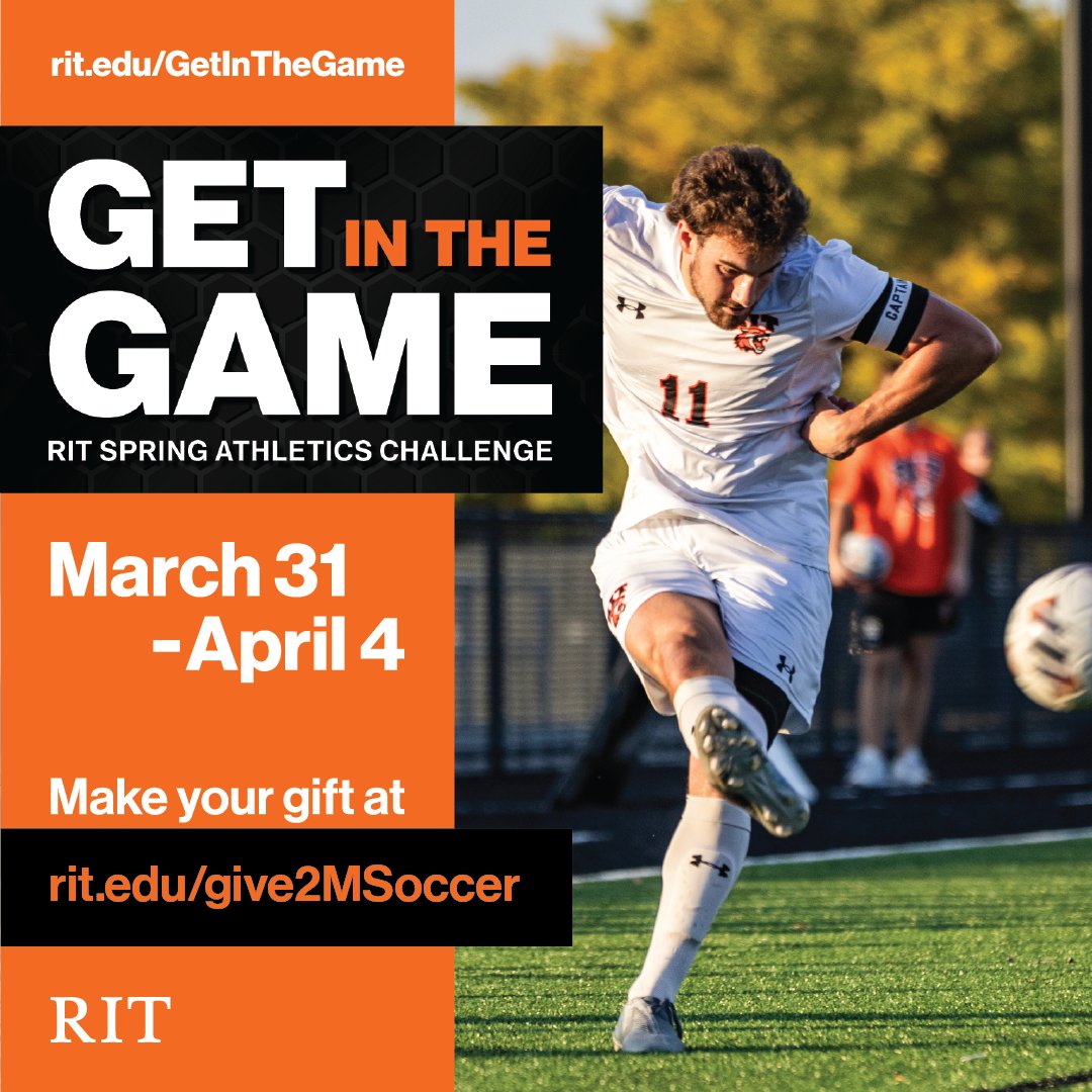 Please consider a contribution to the RIT Men's soccer program. Your support enable us to provide our student athletes with a variety of program enhancements: GPS monitoring; our annual end of season awards banquet, game video analytics, and our once/class trips abroad. Thanks!