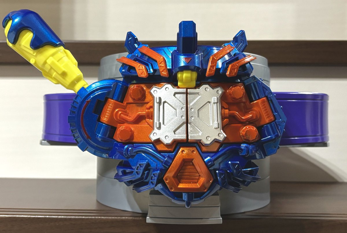 DXヴラスタムギアをメタリック塗装しました！ 初めてのDXアイテム分解