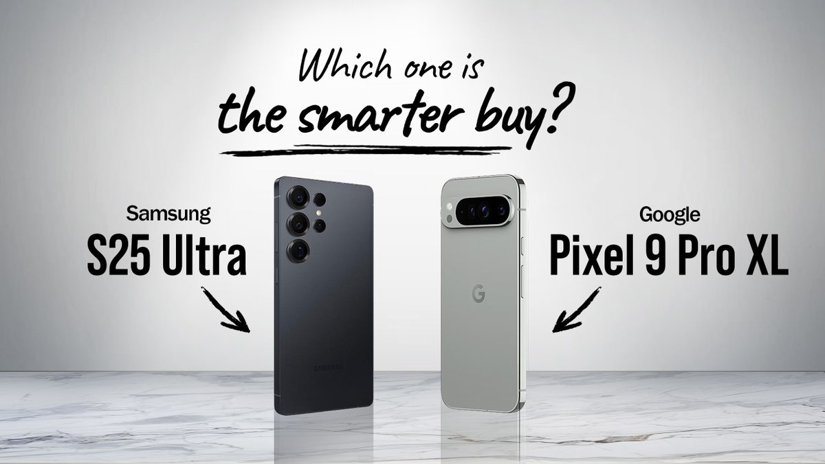 graphire's tweet image. Samsung S25 Ultra or Google Pixel 9 Pro XL?
#samsung #googlepixel #samsungs25ultra #Pixel9 youtu.be/mOsFKi0FZ80