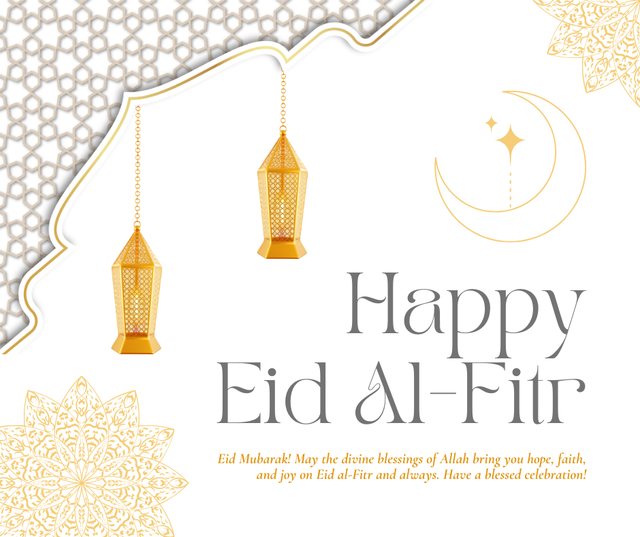 Happy Eid Al-Fitr! May this Eid bring lots of happiness and may you celebrate with all your closest friends and family !