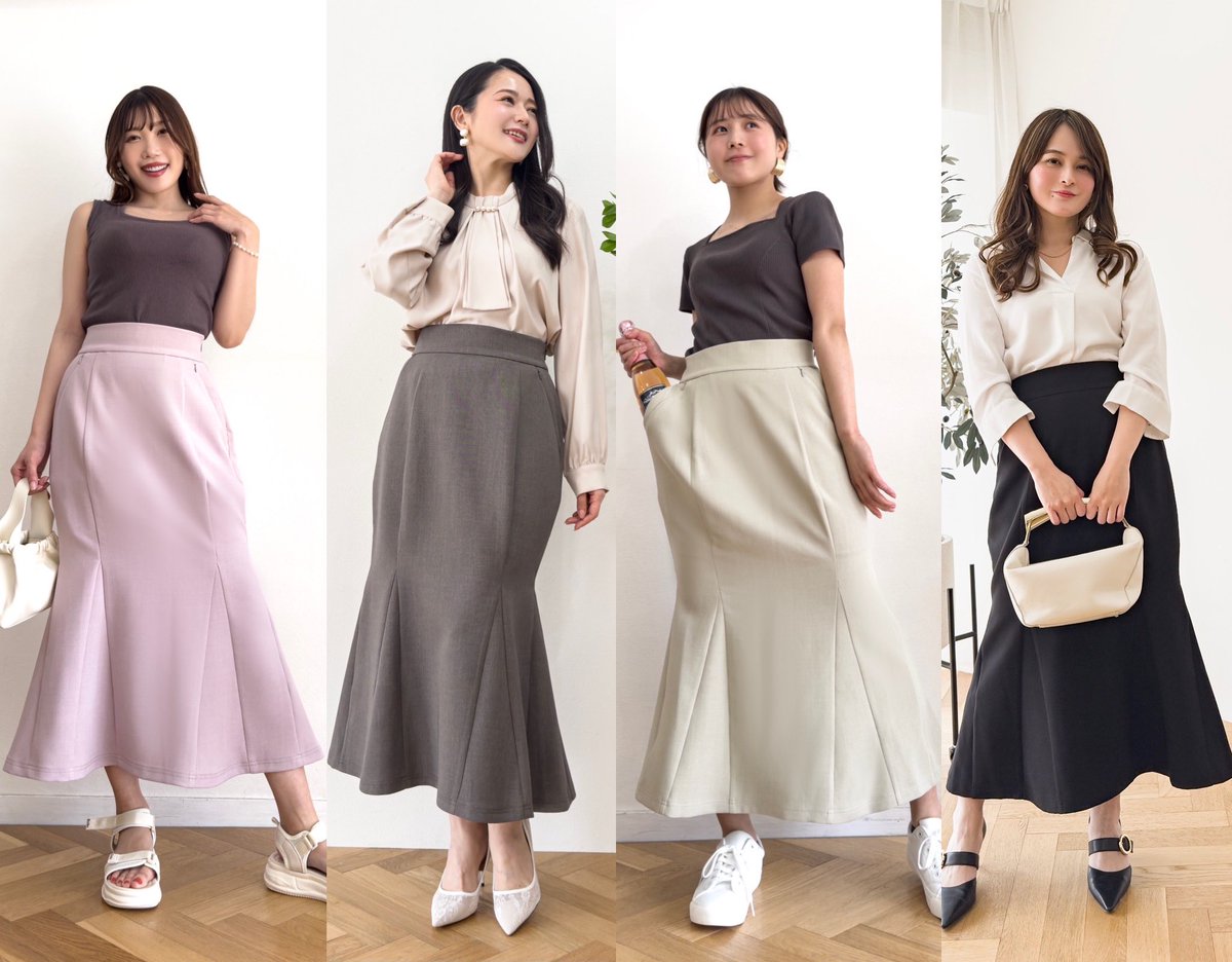 マーメイドスカート、シルエット綺麗は当たり前！ 600mlボトルが入る