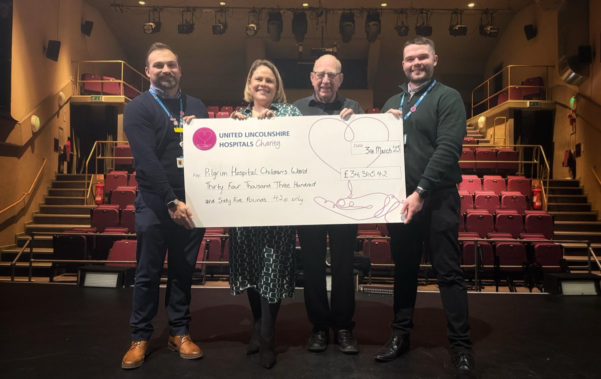 #SupporterOfTheWeek ⭐

The panto cast, crew, and volunteers of Blackfriars Theatre &amp; Arts Centre, Boston,didn’t just bring joy to the stage last Christmas—they also dedicated themselves to raising  an incredible £7,214  for Pilgrim Hospital, Boston's, Children’s Ward.