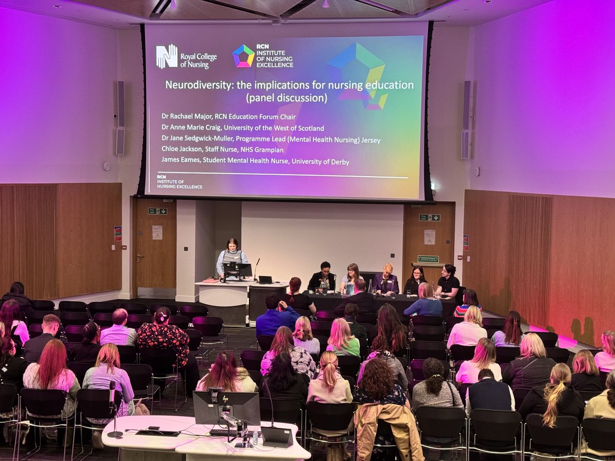 #RCNED25 it’s all about neuro diversity this afternoon