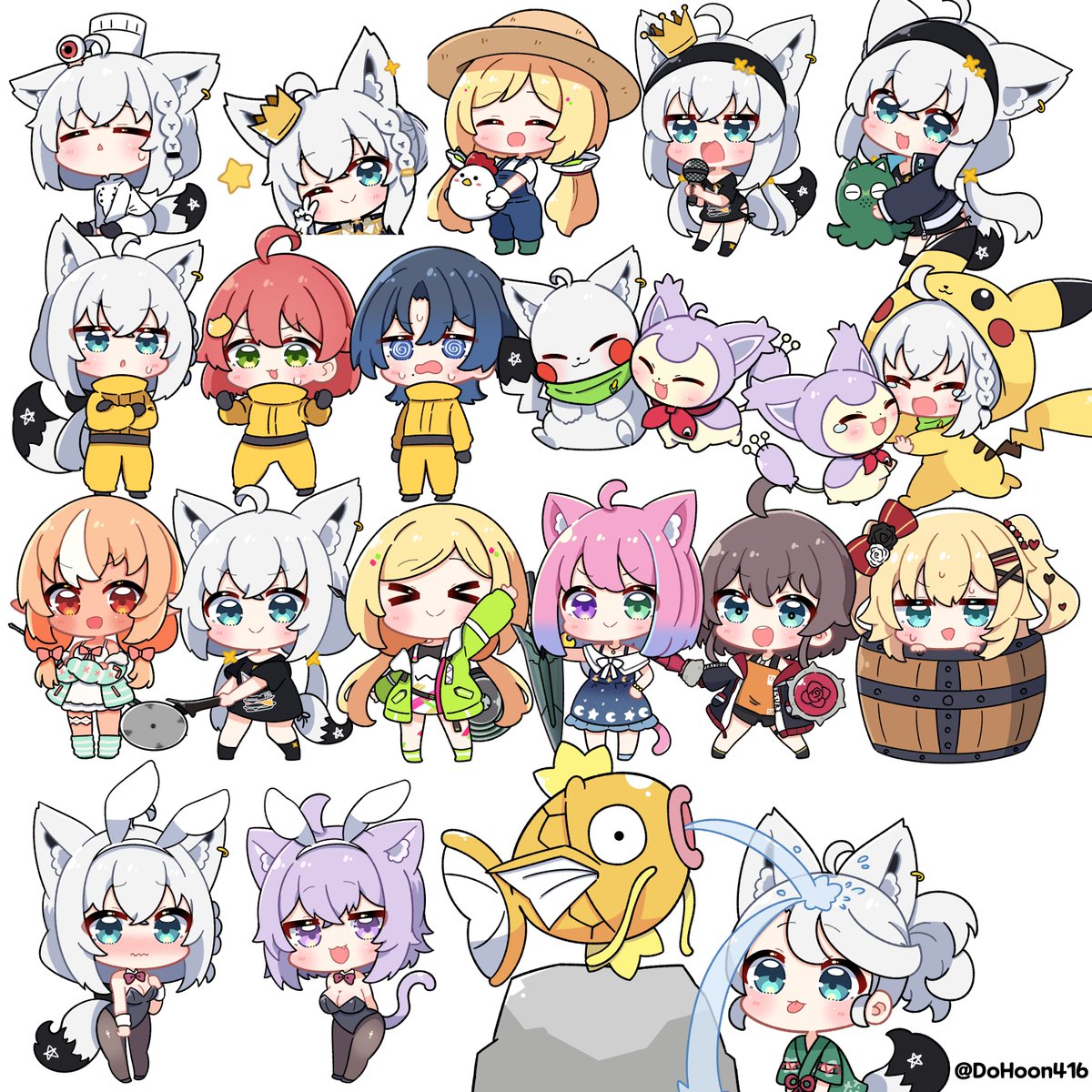 dohoon416's tweet photo. 2~3月のフブちゃん🦊
#今月描いた絵を晒そう #絵フブキ https://t.co/K75scQ5Deq