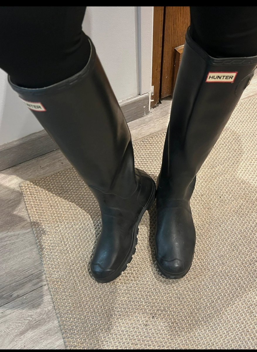 Hunter Wellies 🖤