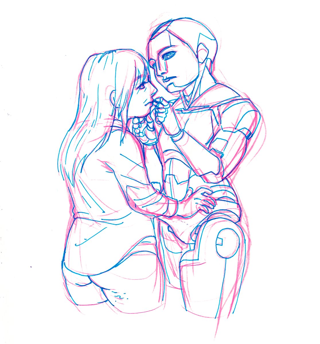 Kraime_'s tweet photo. fucked up yuri couple https://t.co/aUFlTbrSrz