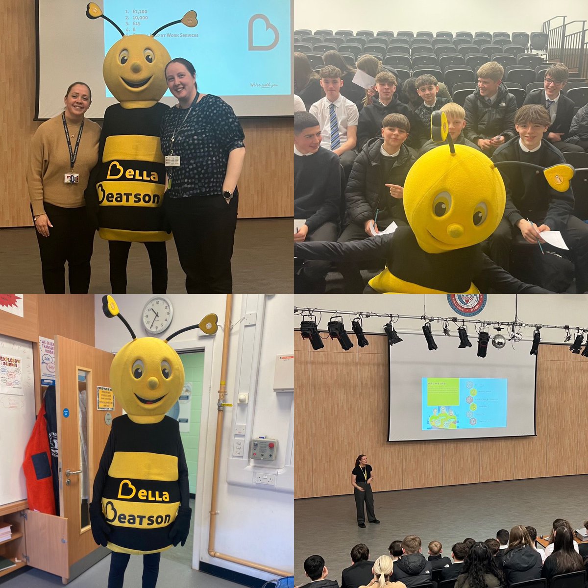 After learning about cancer in lessons, Katie from The Beatson Cancer Charity visited our S3 biologists to share the charity’s role and the support offered to people. Our S3 classes are currently planning some fundraising activities to support their work in the coming months!💛🐝
