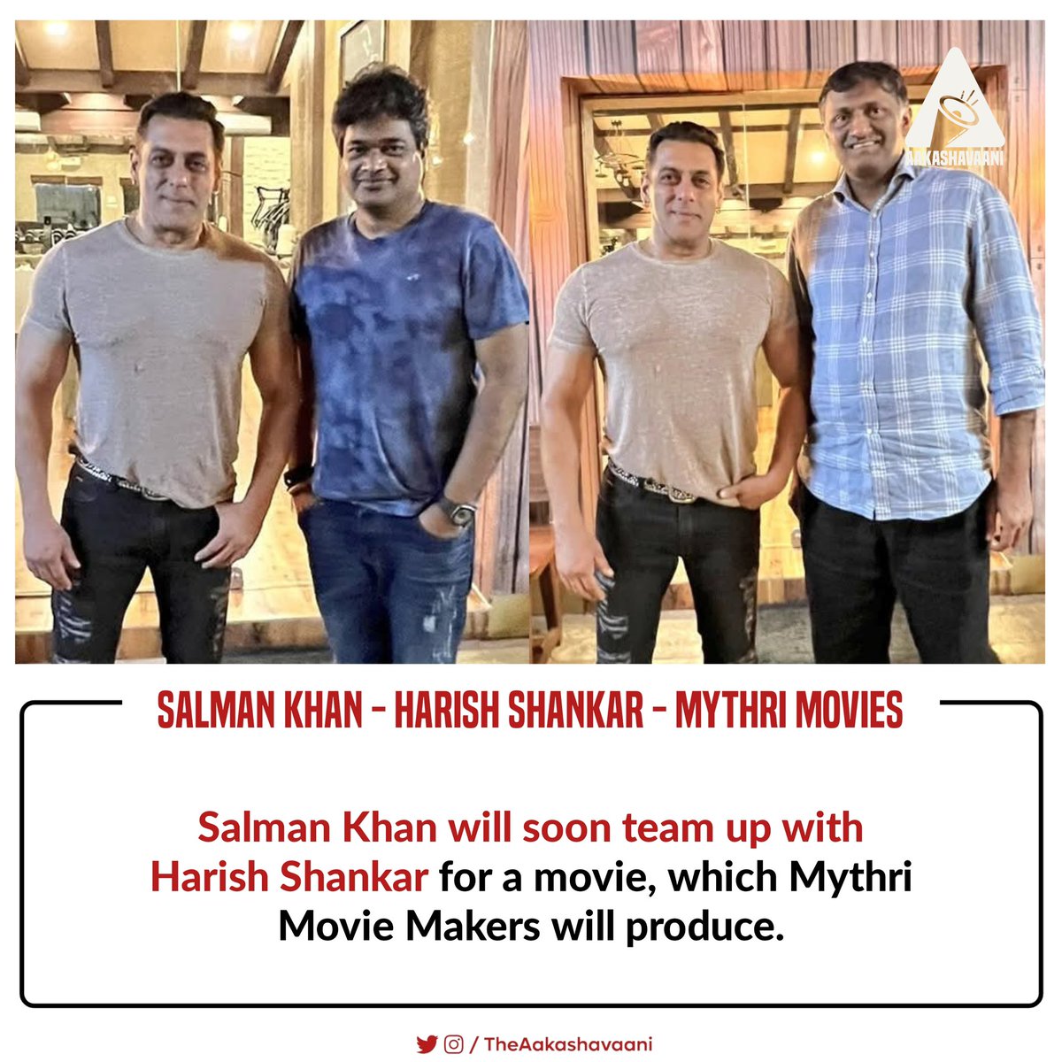 #SalmanKhan With Harish Shankar